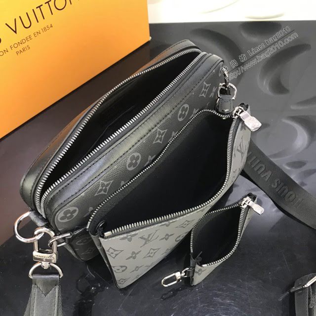 LV包包 LV新款男包 M69443 Trio郵差包 LV男士斜跨手袋  ydh3703